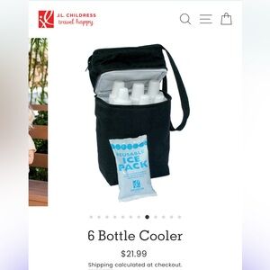 🩷 The J.L. Childress fully insulated 6 Bottle Cooler 🩷